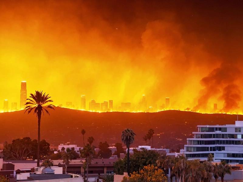 Winds, heat and ruthless dry spell fueled Los Angeles fires, researchers say