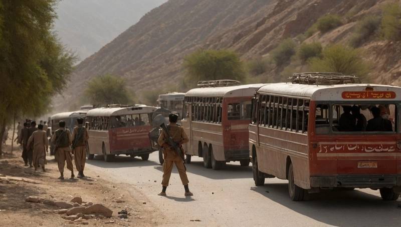 Seven bus passengers killed by gunmen in Southwest Pakistan