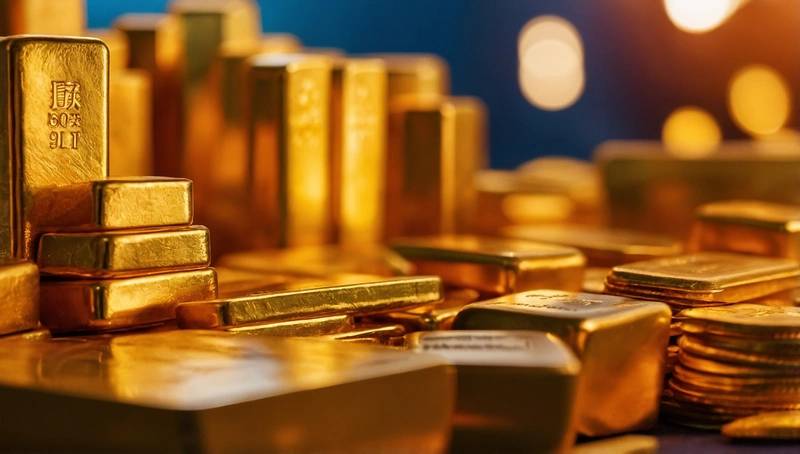 Gold heads for eight consecutive weekly gains as Asia shares gain momentum from China