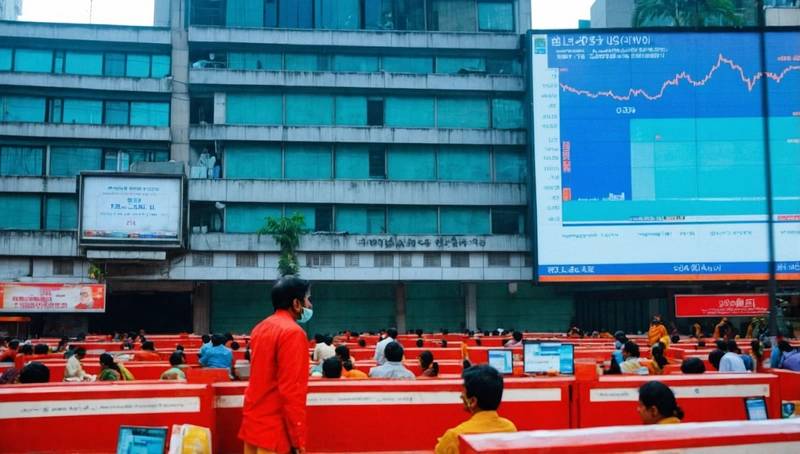 Indian shares plunge as trade war shockwaves hit Mumbai