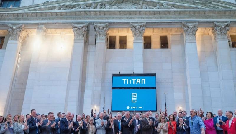 Titan America shares soar 1.25% on NYSE debut, valued at $3 billion.