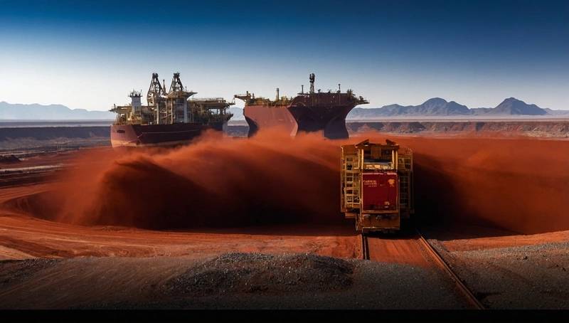 Trade tensions between the US and China cause a drop in iron ore prices