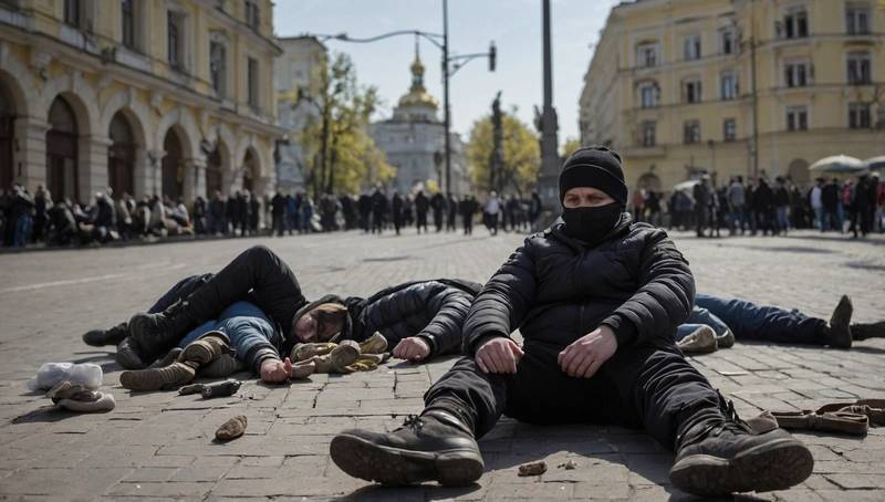 Ukrainian authorities claim that an anti-Russian activist was killed in Odesa.