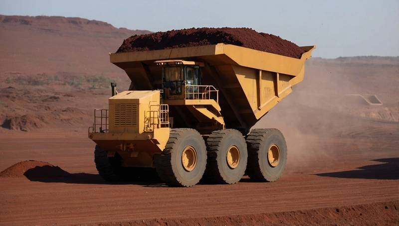 Iron ore falls ahead of Trump tariffs