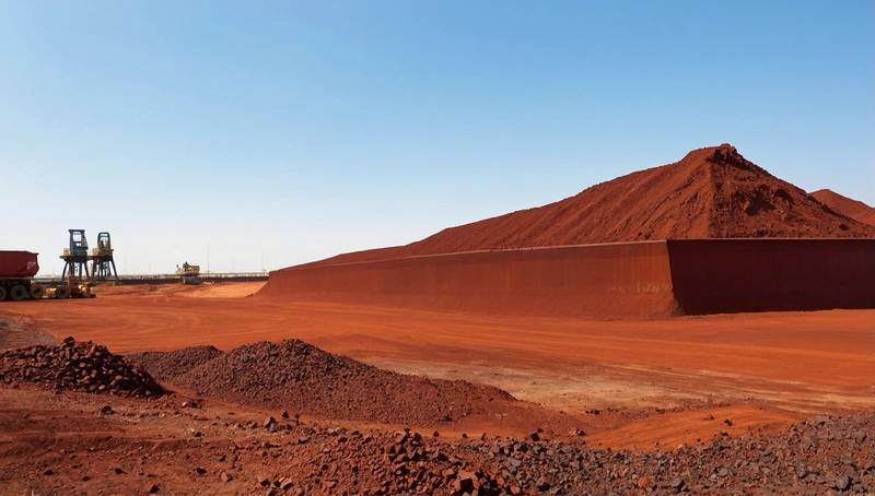 Iron ore nears a two-week high due to resilient demand and China's stimulus bets