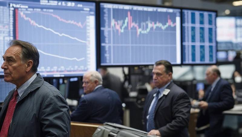 Tariff angst is overshadowing soft inflation as stocks fall sharply and bond prices rise