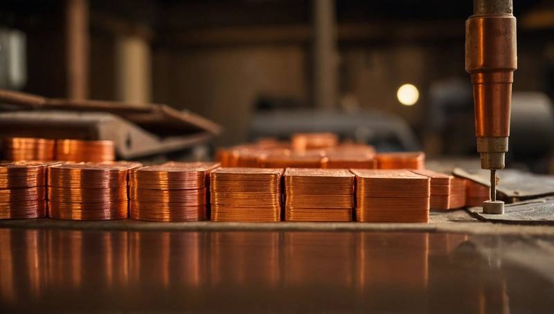 Dollar firmer, copper sags due to tariff tension