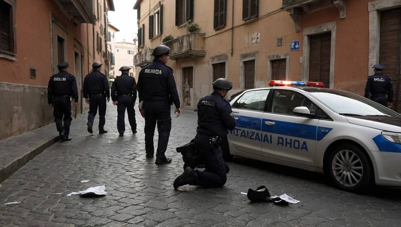 Italian police claim that a mafia hit a Chinese couple in Rome, killing them.