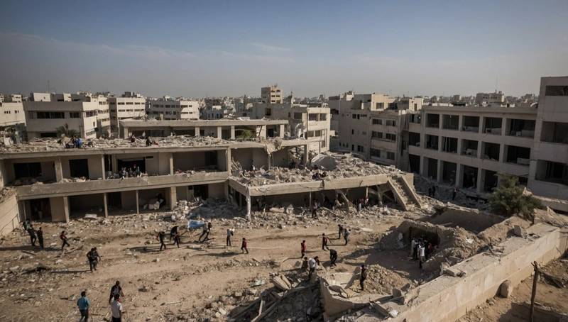 MSF calls Gaza a "mass grave" of Palestinians as Israeli attacks kill 13