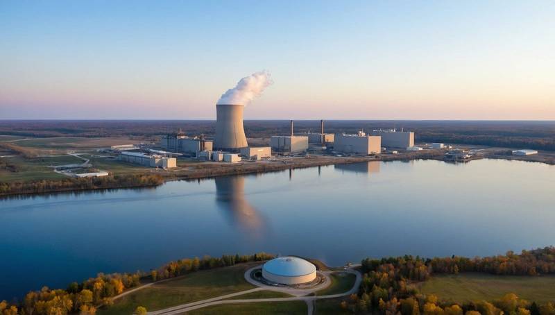 US pays part of the loan to Michigan nuclear plant for restart