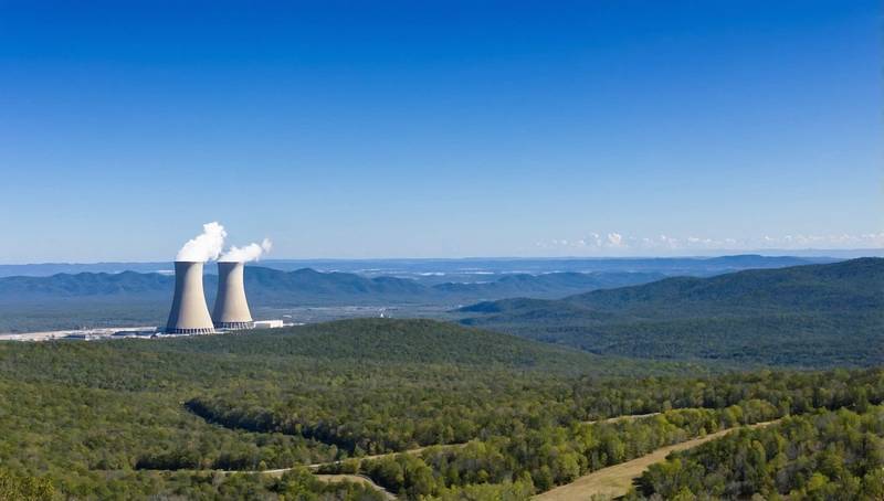 A bipartisan group of US legislators introduces a bill to boost nuclear energy