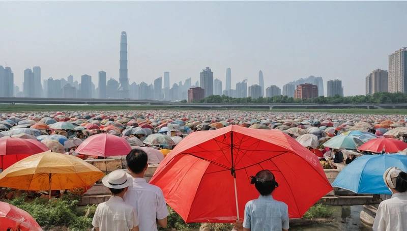 North and Central China is hit by heatwave