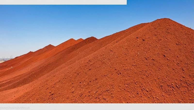 China's economic data is muted as iron ore prices fall