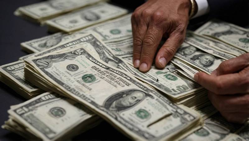 Dollar struggles as shares struggle on Trump's tariff chaos