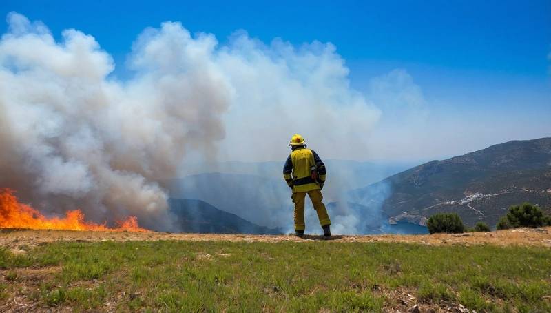 Greece's fire season begins with a test of readiness by firefighters