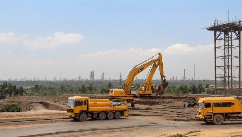 India's April infrastructure output growth hits eight-month low