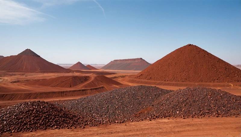 Iron ore prices rise on a weak US dollar and resilient Chinese demand
