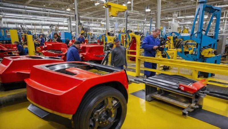 US manufacturing output drops in April due to weak auto production
