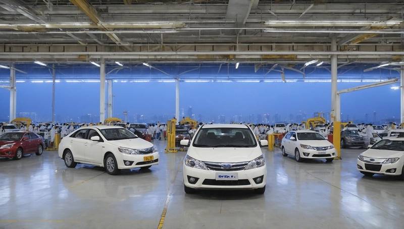 Sources say BYD has slowed production and delayed capacity expansion in China factories.