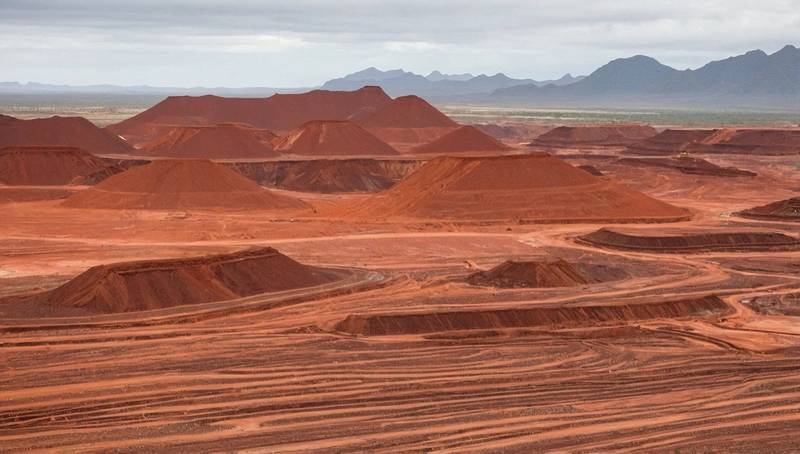 China's demand for iron ore cushions the fall, despite a firm outlook on Australia's supply.