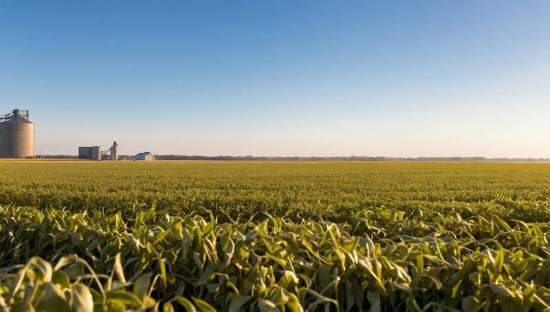 GRAINS and soybeans slump due to 'greenhouse weather' in US