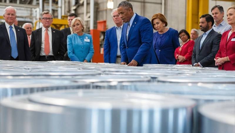 The US physical aluminum premium drops 7% due to tariff cuts