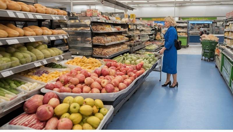 UK inflation falls in May, but food prices rise