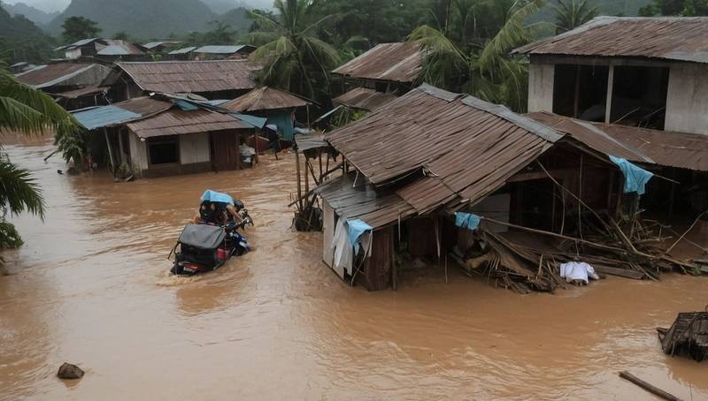 At least three people have been killed by severe floods caused by the storm Wipha in Vietnam's Nghe An