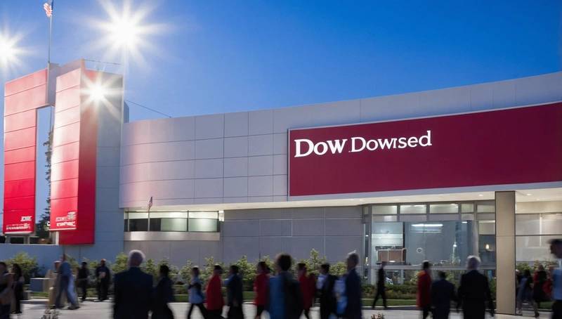 Dow cuts dividend after downturn hits sales.