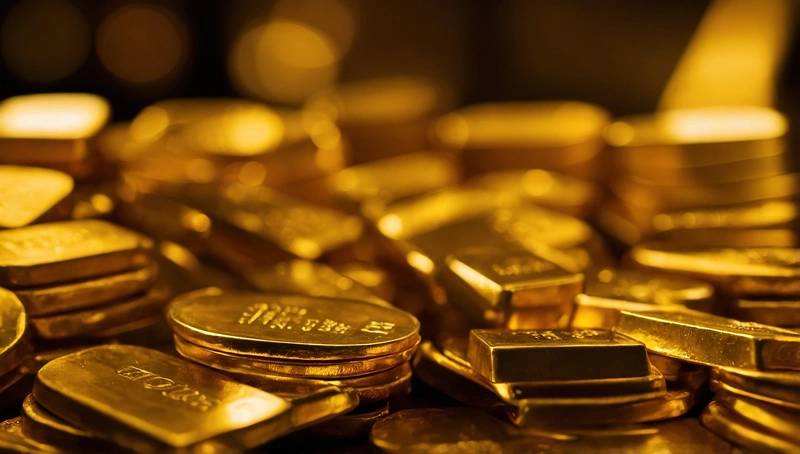 Gold prices drop as traders wait for tariff updates