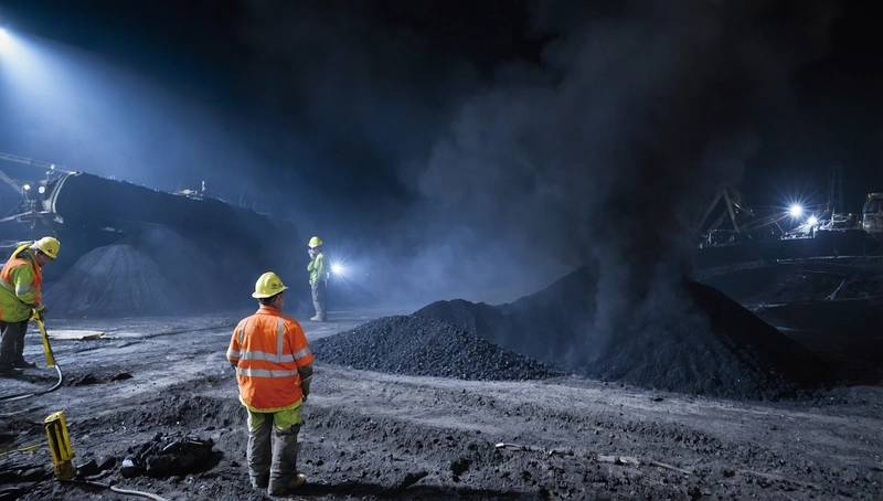 Government mine inspections show a five-month record for coking coal