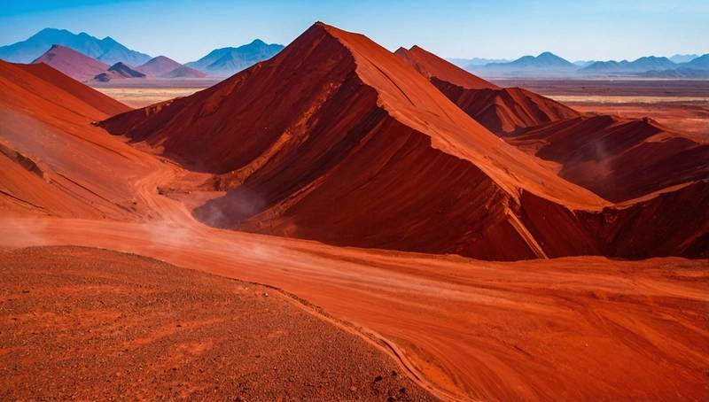 Iron ore falls on China's property weakness, but stimulus stems the losses