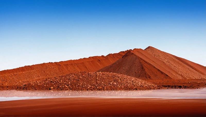 Iron ore futures are rising on the back of strong China trade data