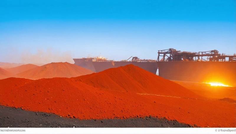 Steel exports and China's stimulus plans are driving iron ore prices higher.