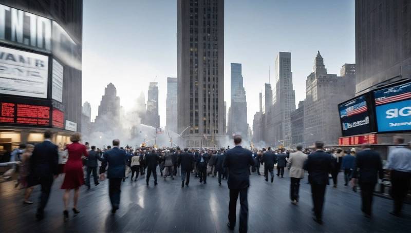 Wall Street opens at higher levels after inflation and bank results