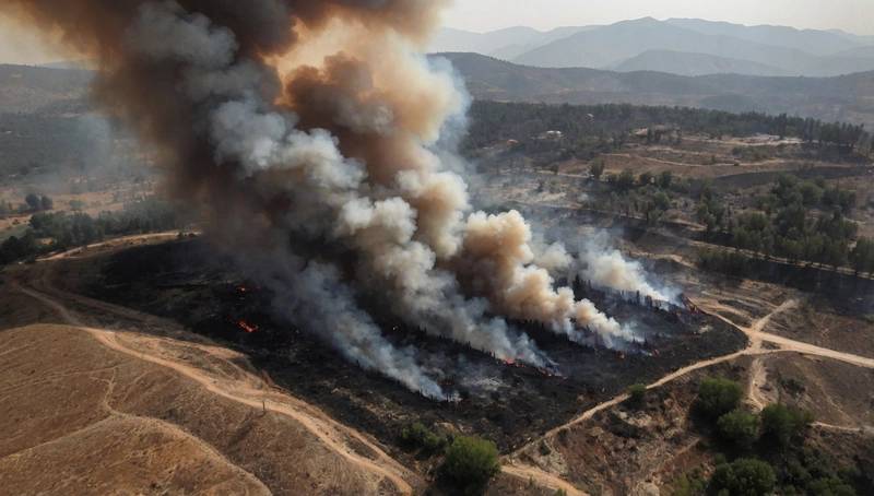 Wildfire in central Turkey kills 10, injures 14, minister says