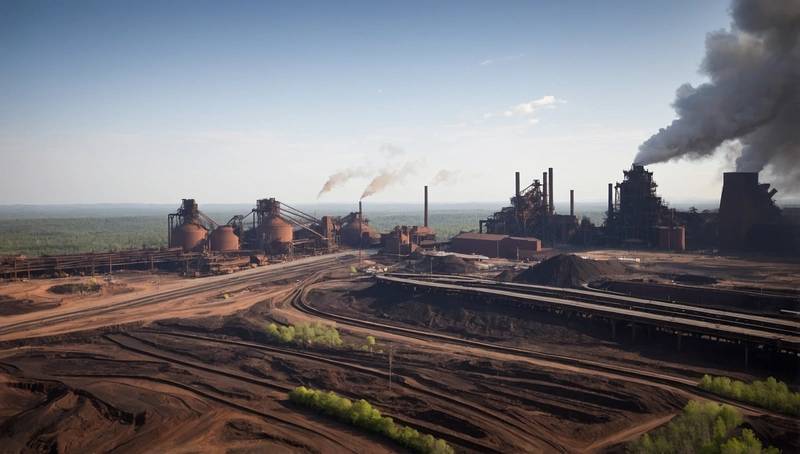 US trade restrictions on iron ore and China blast furnaces