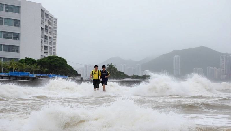 Chinese tourist city Sanya closes as Typhoon Kajiki intensifies