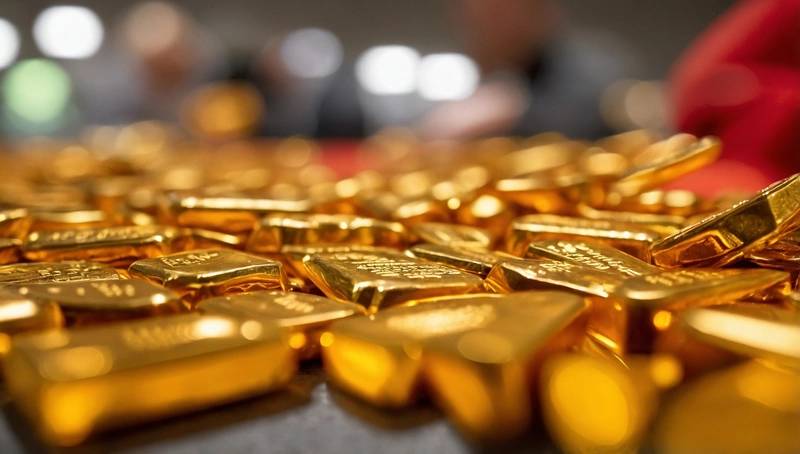Gold drops as investors wait for Fed's Jackson Hole Conference