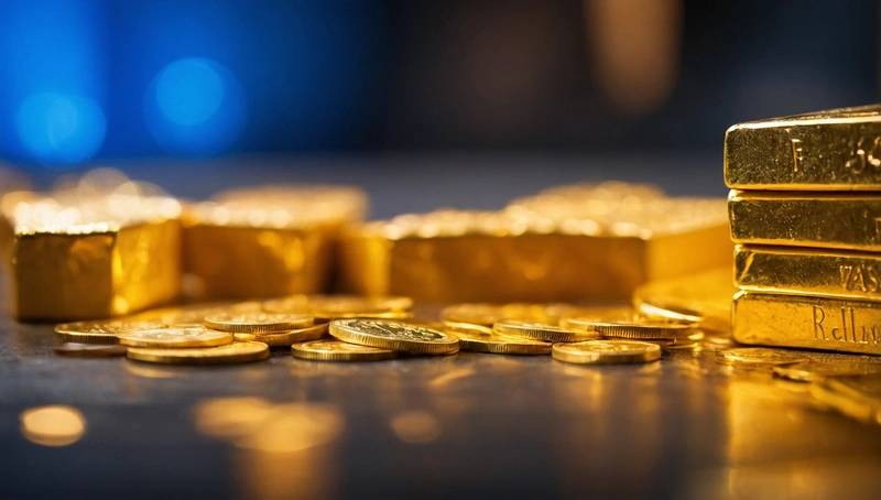 Gold falls as the dollar strengthens, but Fed turmoil reduces losses