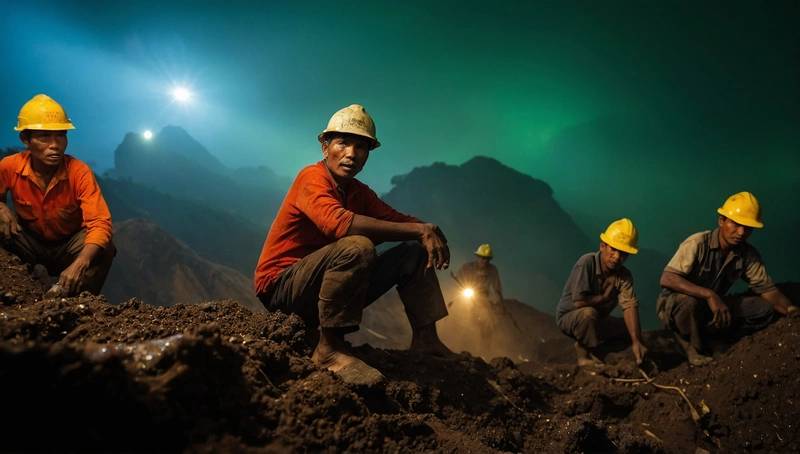 Miners in Indonesia are looking to farming as an alternative to the poisoned gold mines of Indonesia