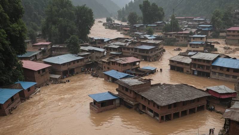 Over 100 people are missing after floods and landslides kill 60 in Indian Kashmir