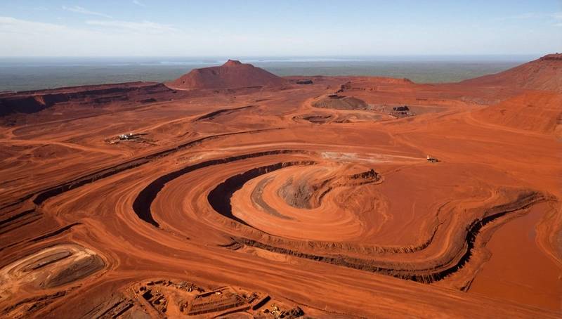 Rio Tinto suspends Guinea mine work after iron ore reaches a record high of over a week