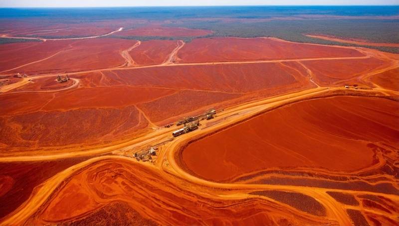Rio Tinto suspends Guinea mine work, resulting in a spike of iron ore.