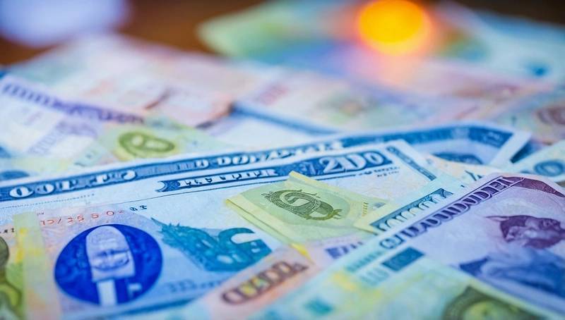The rouble is rising against the dollar as currency sales begin