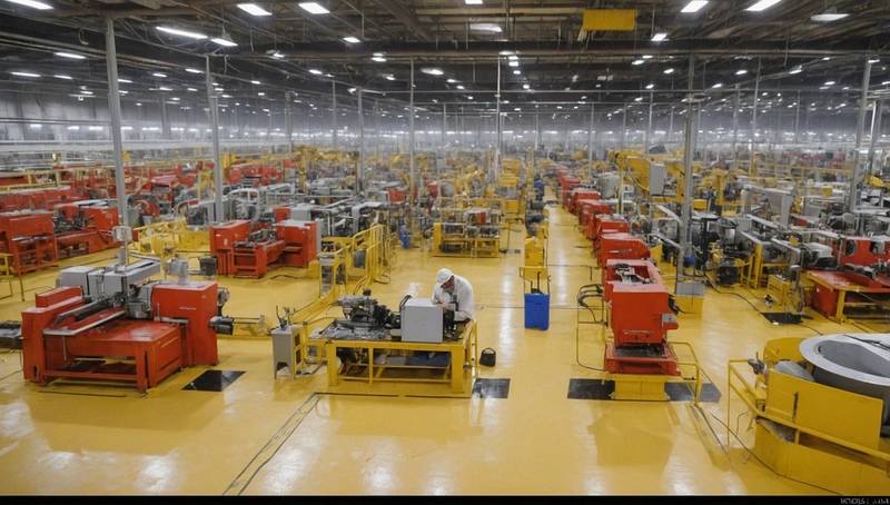 The US manufacturing industry stalls production in July