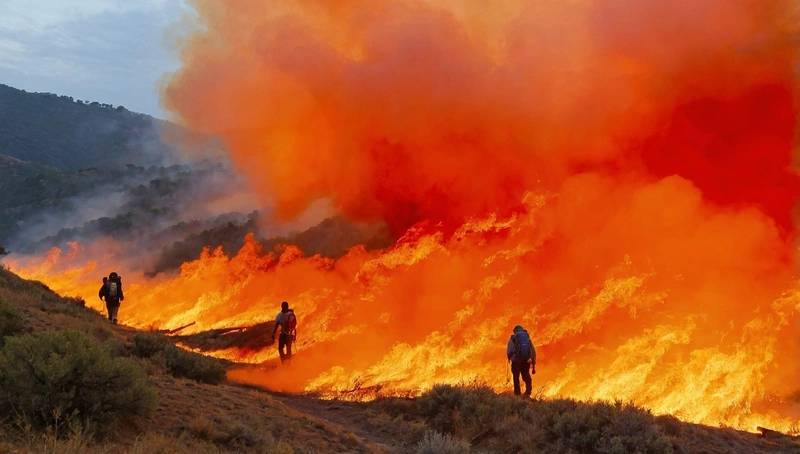 Wildfires in Spain disrupt Camino de Santiago routes and spread to the mountains