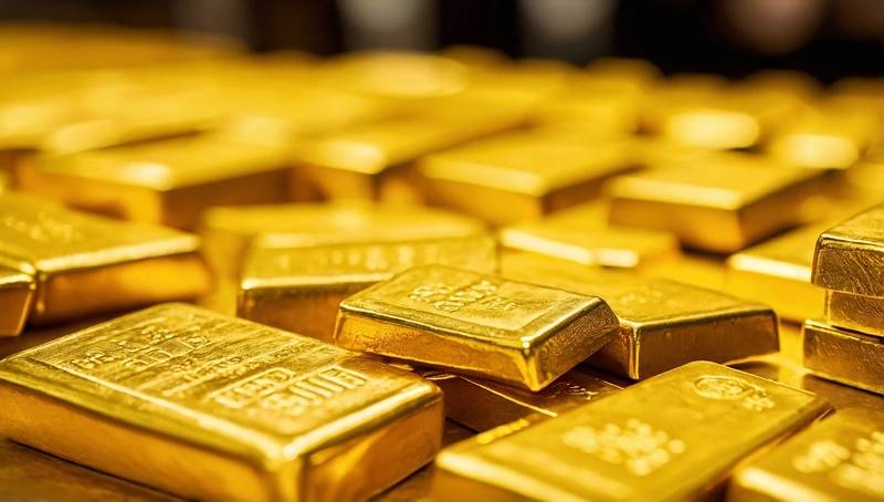 Gold prices hold near record highs as investors focus on Fed policy signals
