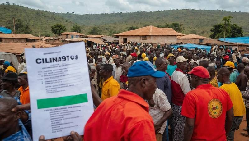 Guinea votes on referendum which could allow coup leader to run for president