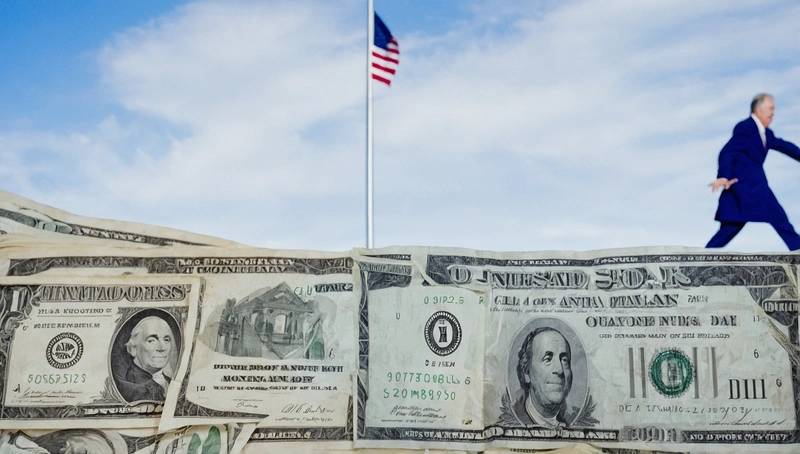 Stocks and the dollar remain steady at the start of a busy week